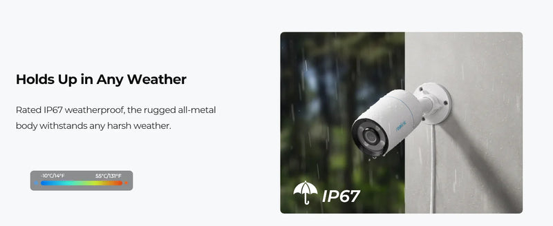 Reolink ColorX 4K PoE Outdoor Security Camera with True Color Night Vision HDR Tech 4MP Smart AI Detection 2-Way Audio IP Camera